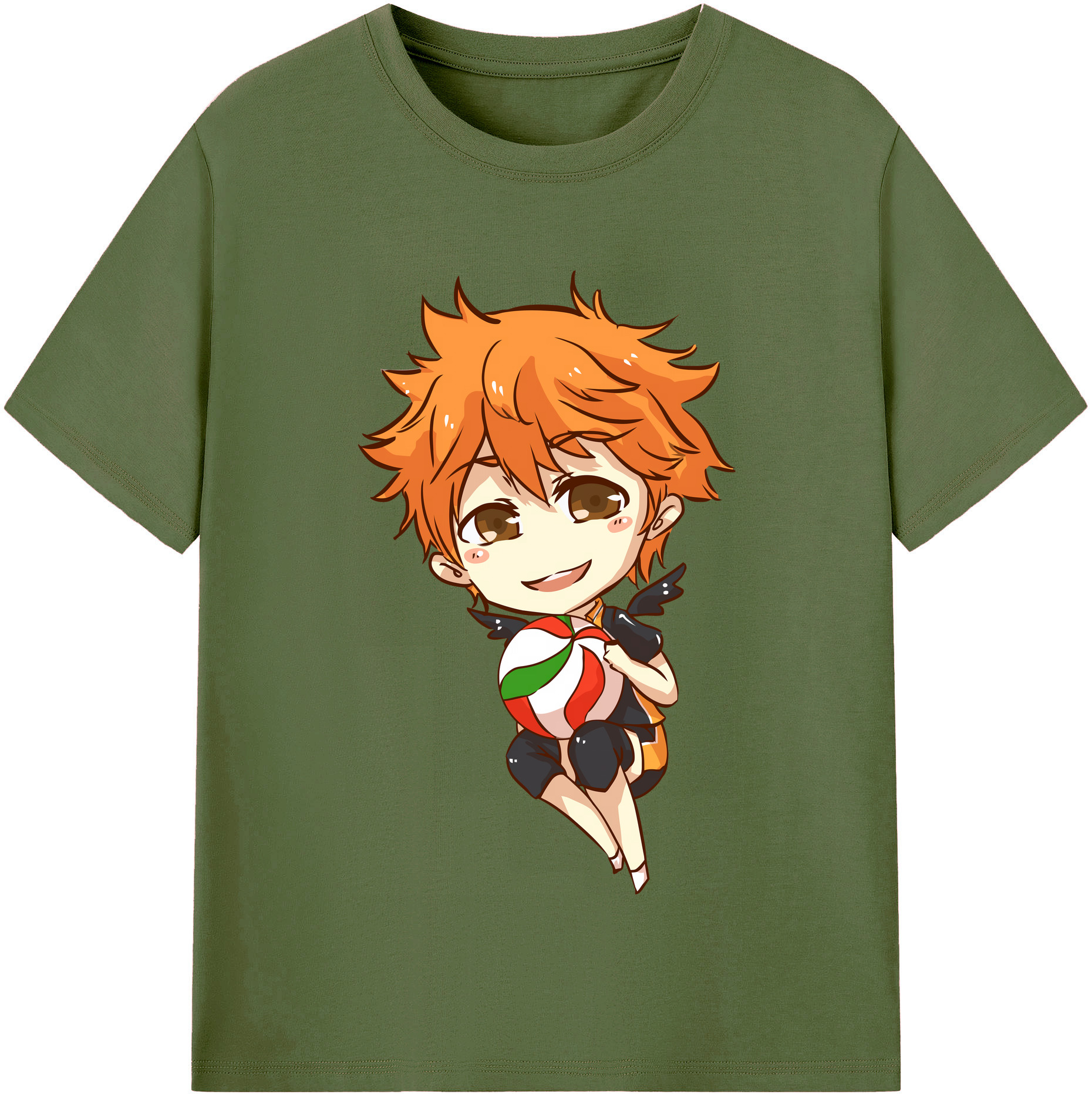 （画像用） ハイキュー!! Haikyu!! 綿100％半袖Tシャツ（フロントプリント）